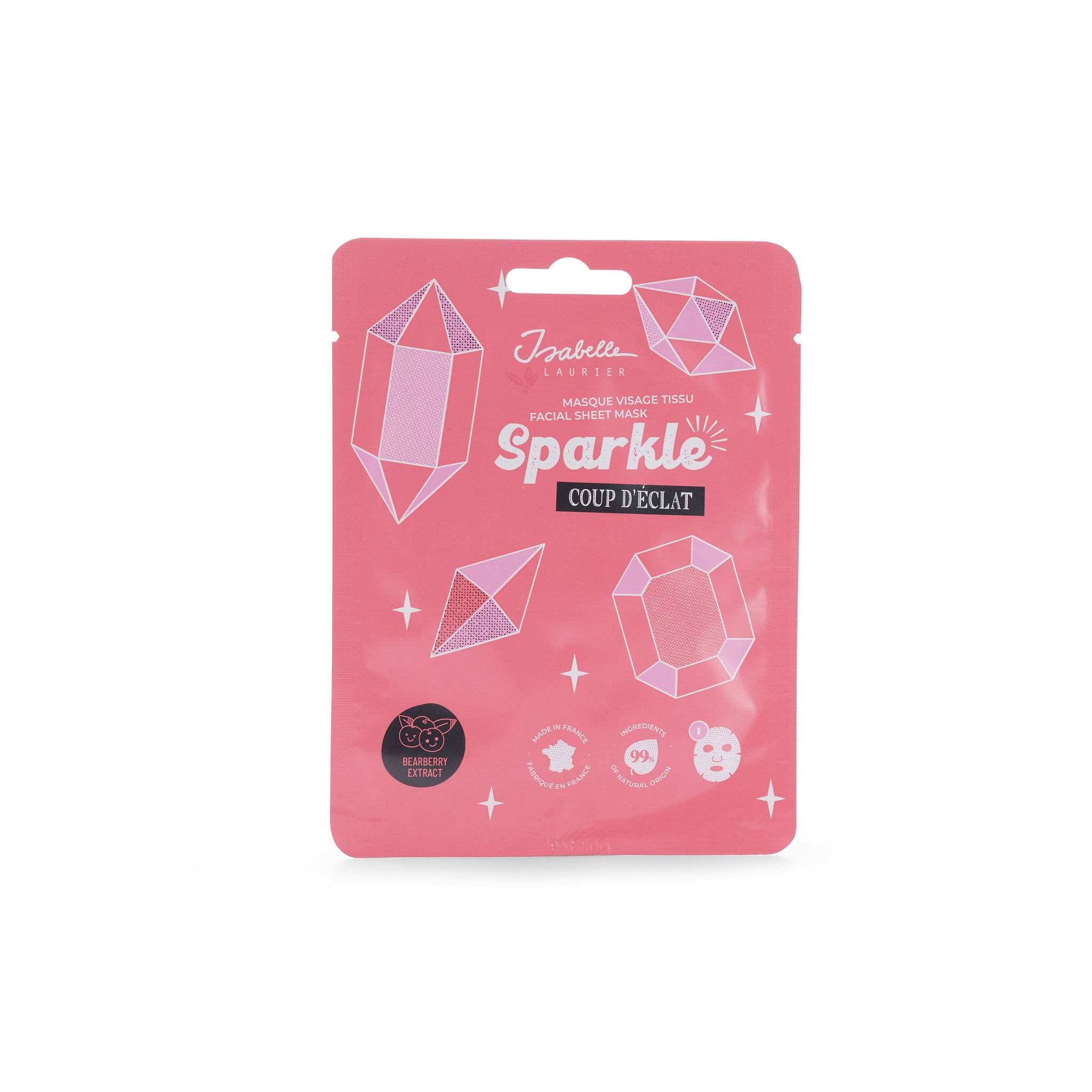 NEW! Facial sheet mask Sparkle – Bearberry